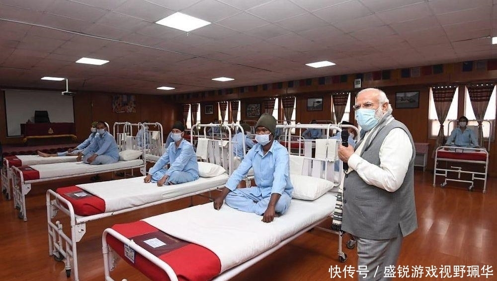  医院|莫迪恼羞成怒！看望前线士兵，医院却是假的，就这条件还想挑事？