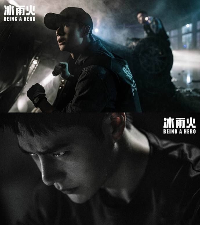  王一博|《冰雨火》角色剧照：王一博有演员那味儿了，陈晓挑战硬汉