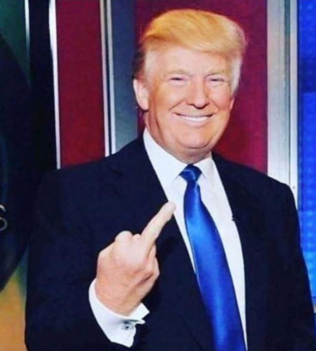 中指|特朗普:美军高层都是战争贩子!美媒:总统一直向美军竖起中指!