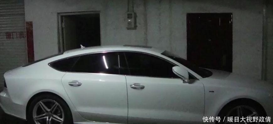 讨债|讨债公司用奥迪A7堵门老赖, 物管感叹: 这群人惹不起, 看车窗就知道