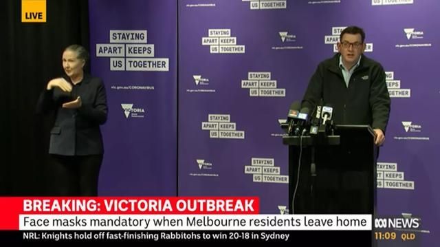  下周|新增363例下周墨尔本人强制戴口罩！违者罚$200！赶紧阶段四封锁