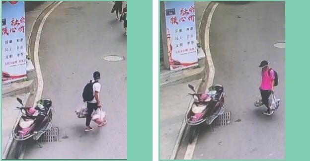 全过程|就是他！监控拍下灯杆坝一男子路边盗窃全过程！