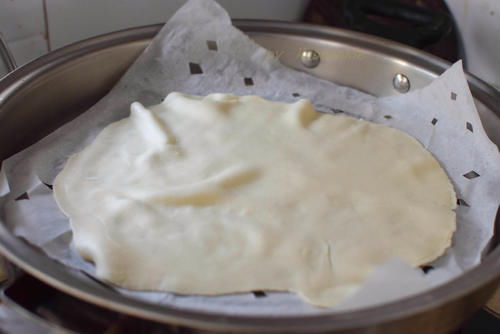  好吃|做了好多次薄饼，这种方法最简单，薄如纸，软如丝，卷菜特好吃