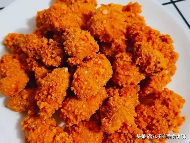  可口|酥皮自制鸡米花（教你一道鲜爽可口、外酥里嫩的爽口小吃）。