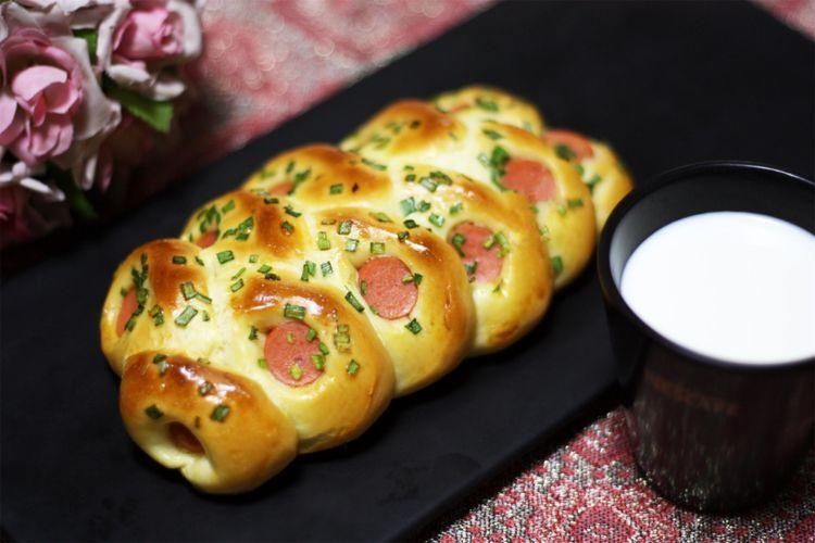  和面|一把剪刀剪出法式培根麦穗咸面包，少油少糖却越吃越香！