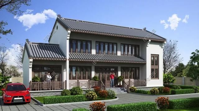  全都|2020年回村建房，这20套户型图火了，车库露台堂屋大院，全都有