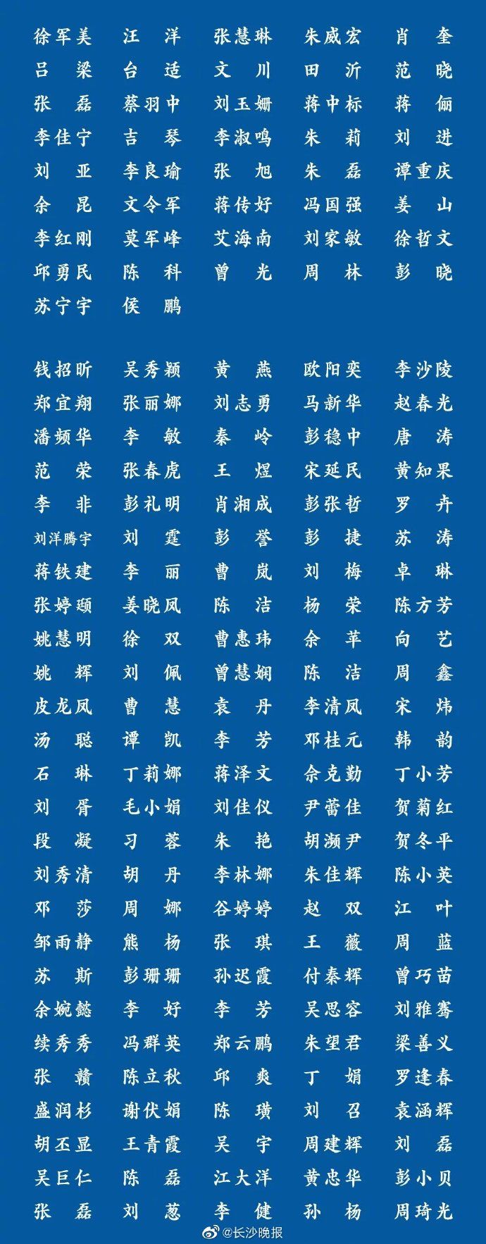 湖南|致敬！1498位湖南援鄂医务人员全名单如下！ ?