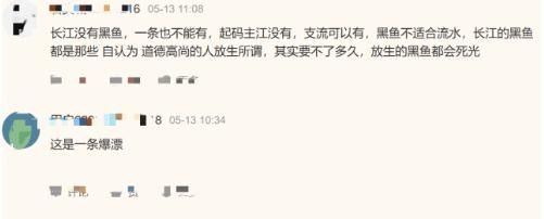 男子|长江黑鱼泛滥男子长江边钓鱼发现大量黑鱼聚集,网友令人担忧