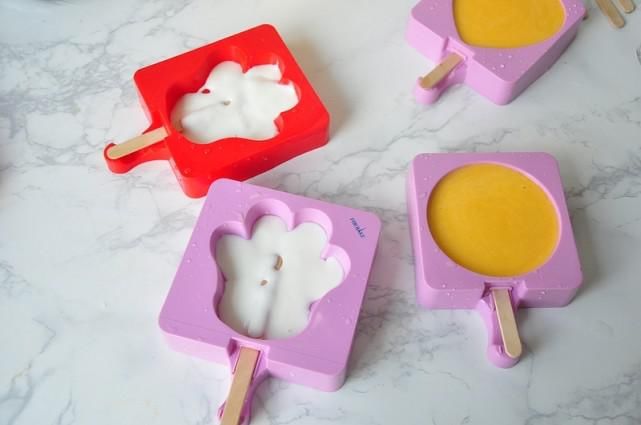  酸甜|天热，雪糕就在家自己做吧！就用水果加酸奶，酸甜解暑，低糖低脂