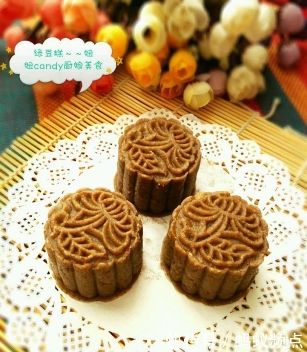  绿豆|绿豆糕及绿豆油茶