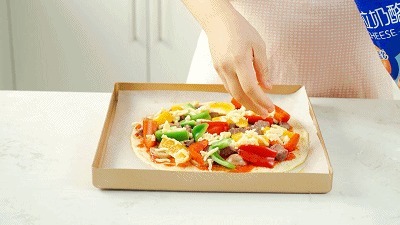 在家|这一份外面卖98!在家几步搞定,底薄料多,超美味!