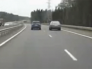 负责|缙云一大货车国道线上迎头撞上小轿车,却不用负责?