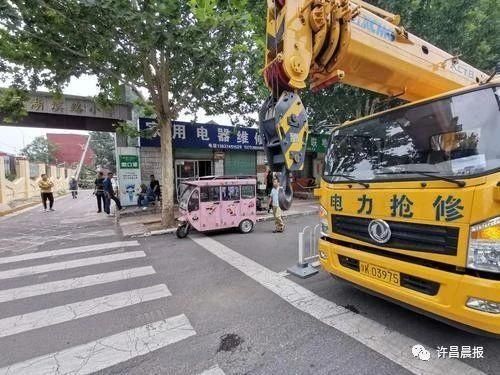  断落|祸从天降！直径30厘米的枝干突然断落，她奋力推开两名幼童