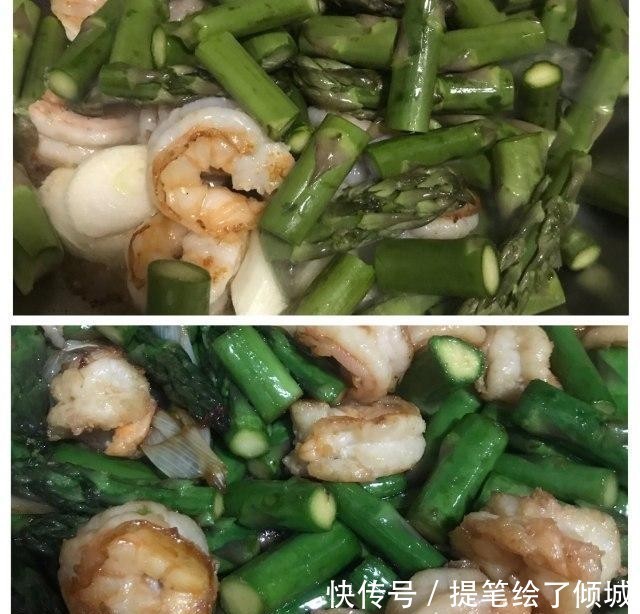 健康|芦笋炒虾仁，营养丰富的健康美食