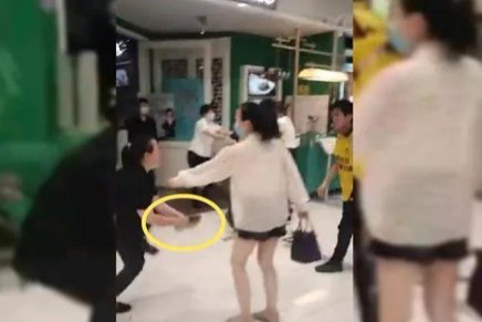  介入|外卖骑手与饭店女店员大打出手，警方已介入