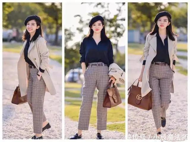 奢感|美女穿搭:不一定非要穿大牌,跟她学穿搭,普通衣服也能穿出轻奢感