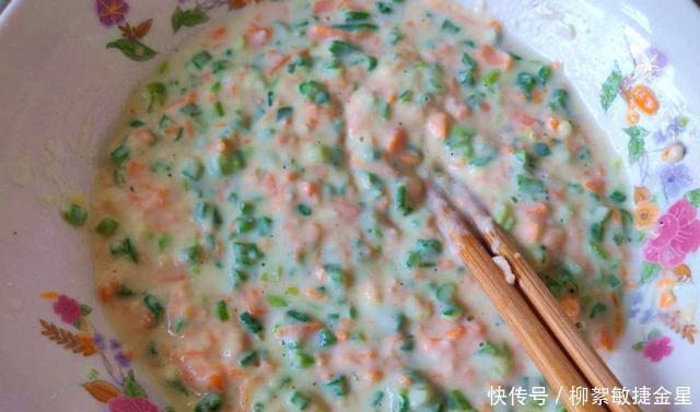 补钙|这两种食材,一个补钙一个护眼,搭配一起做成小饼,满屋飘香诱人