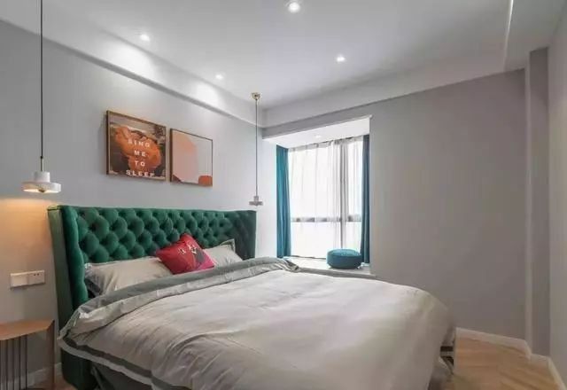  客厅|100平米现代风装修，二居室的房子越看越有品