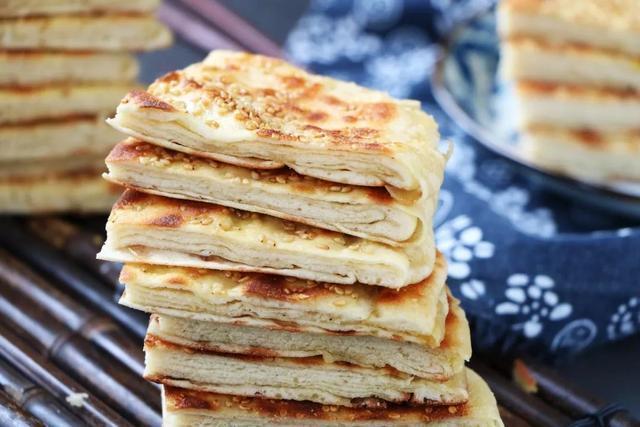 千层饼|2分钟学会做千层饼,经济实惠不用买,味道比饼店的还香