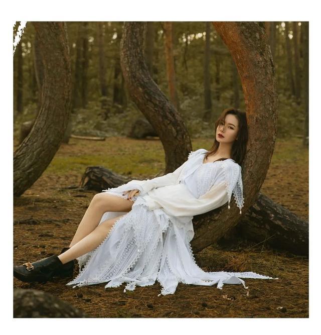 潇洒|2020年第一条长裙,要像戚薇张柏芝的一样潇洒