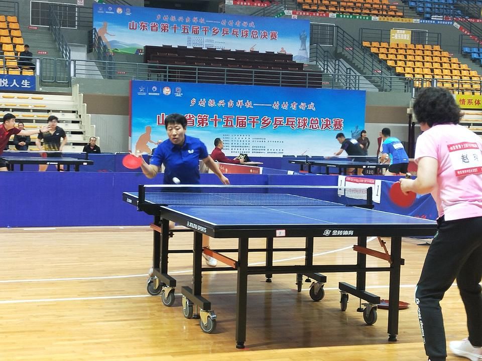 博兴代表队省第十五届千乡乒乓球总决赛获佳绩