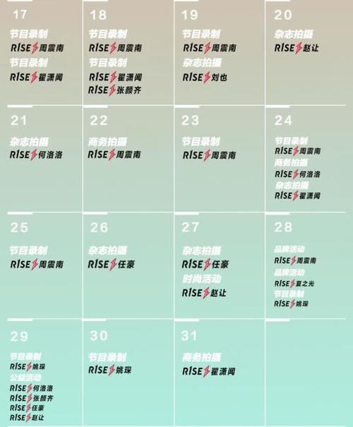  差异|R1SE新行程单公布，资源行程差异明显，wjjw太子也遭区别对待？