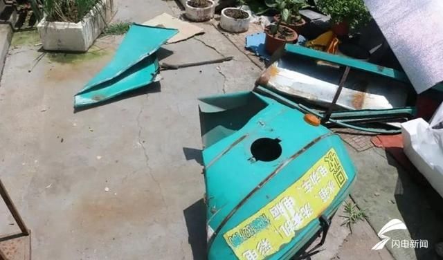  李某|青岛：70岁老人被电动三轮撞倒多处骨折，事发后车主“跑”了