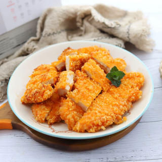  芝士碎|不用油炸?咔滋脆咸蛋黄拉丝热狗棒