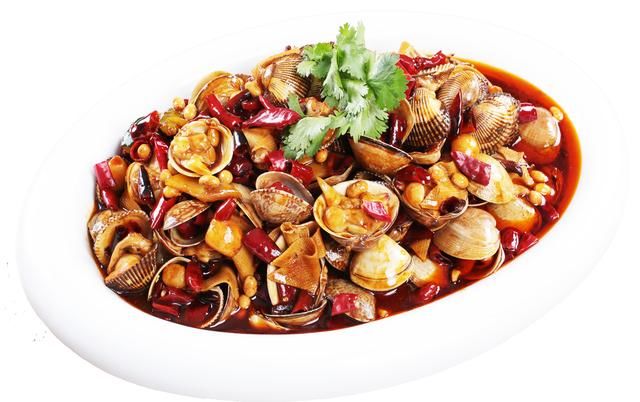  青红辣椒|美食分享：麻辣花甲，西蓝花炒虾仁，爆炒河蚌的家常美味做法