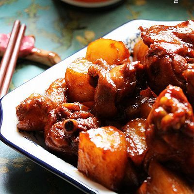  沙茶|沙茶酱烧土豆鸡块