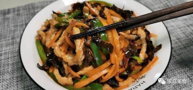 一学|鱼香肉丝的家常做法,厨房小白一学就会!