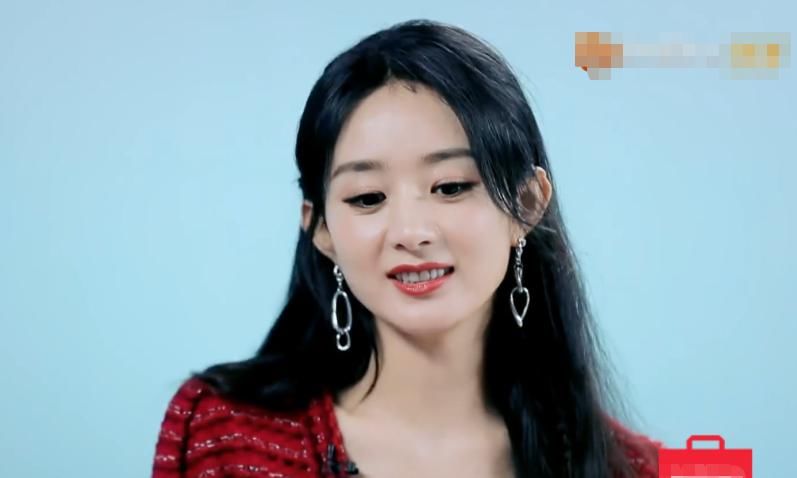  五级|32岁赵丽颖上节目，关掉五级美颜滤镜后，这皮肤说18岁我都信！