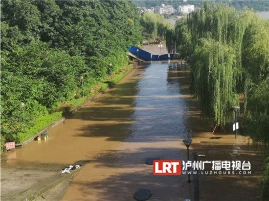 泸州|12．23米 今夏以来最大洪峰过境泸州