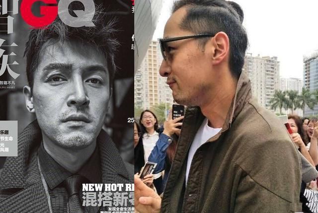  陈冠希|6位中年男明星素颜照：黄晓明被嘲像大衣哥，陈冠希满脸黑斑