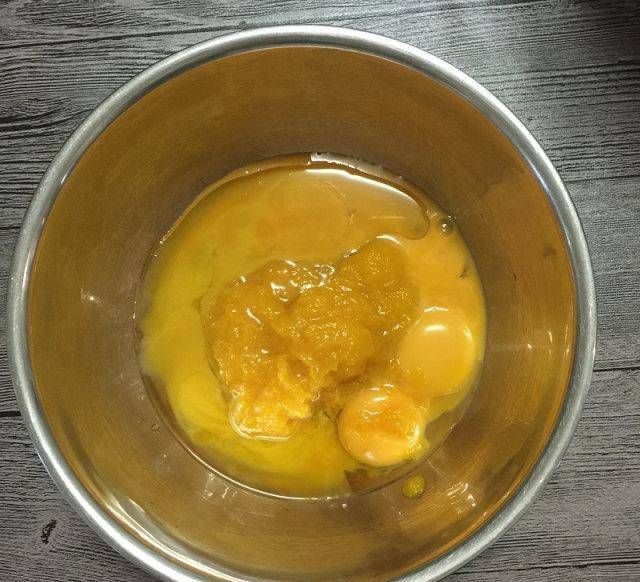 甜点|南瓜戚风蛋糕,健康甜点