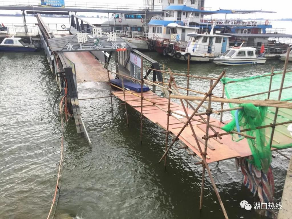  地方|多图直击！湖口西门水位退至闸门以下，这些地方最新水位在这！