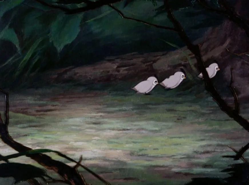  动画|迪斯尼经典动画背景美术资料公开