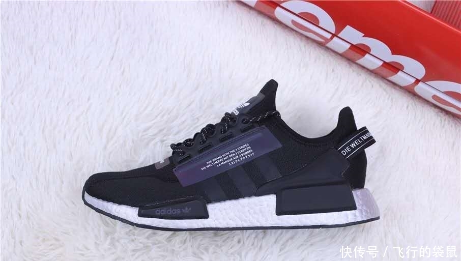 跑鞋|ADIADS ORIGINALS NMD R1 V2 阿迪达斯爆米花休闲跑鞋