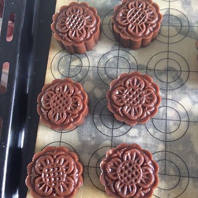  奶酪|可可脆皮奶酪月饼