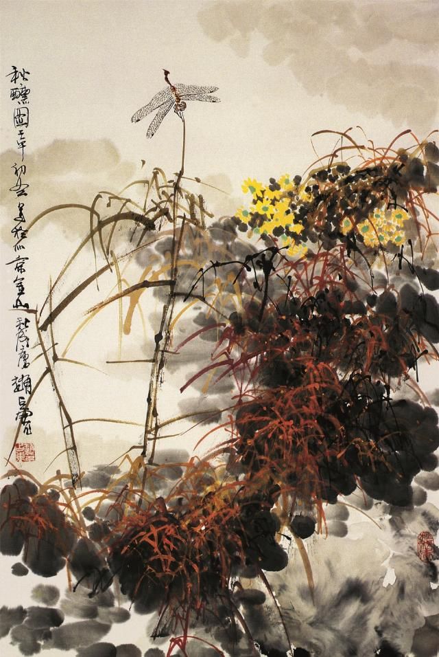 一草一木|赵占东的写意世界一花一鸟皆有情一草一木皆成风景