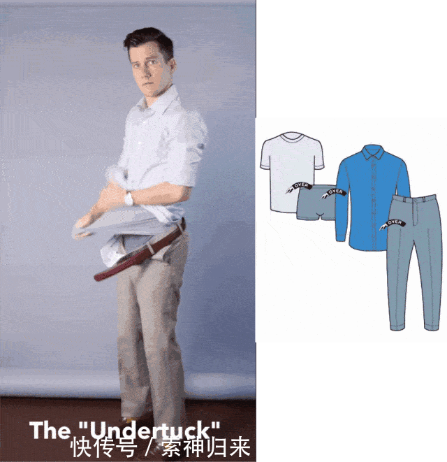 知识点|衬衫要不要扎在裤子里?看完这3个知识点,才知道错了这么多年