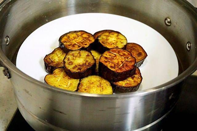  色泽|这是江浙名菜，不同凡响茄子墩做法，色泽亮口感鲜