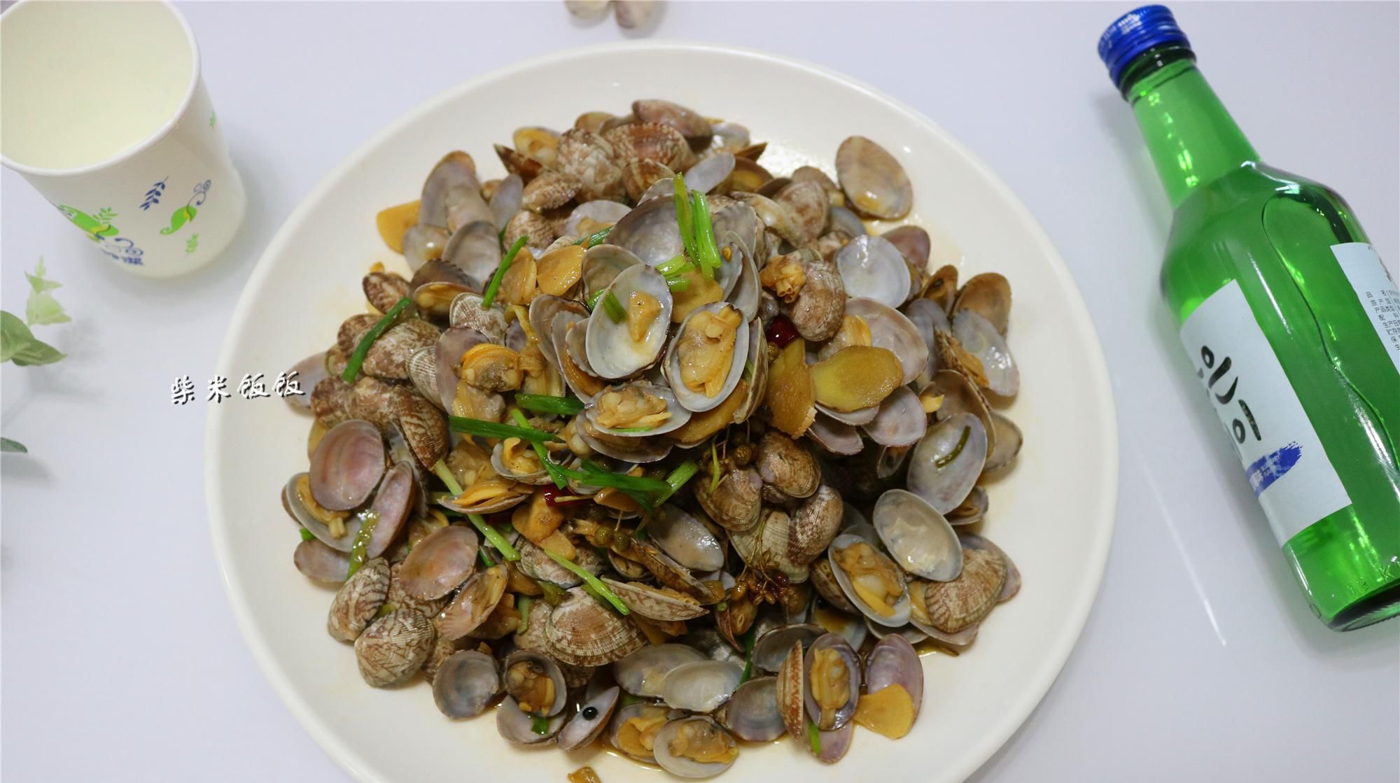 放盐|花蛤吐沙, 只放盐太慢了! 多两步, 吐得又快又干净