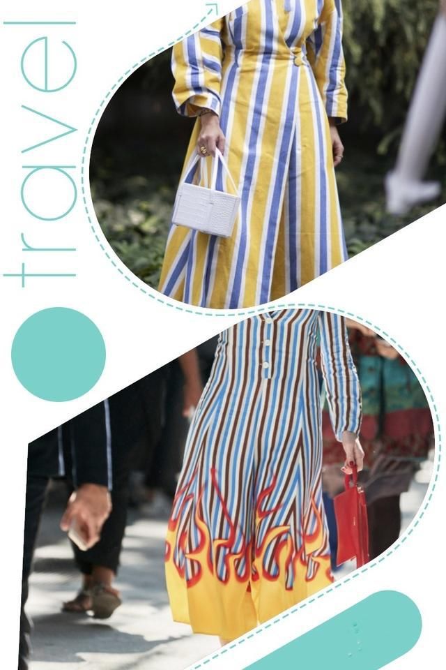  小心|简约不简单，瞧时尚博主的“基础条纹装”穿搭，处处透着小心机