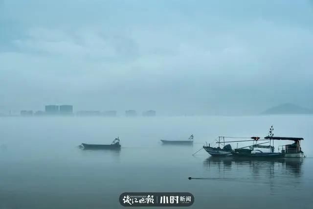  钱塘江|太仙！钱塘江“晨雾奇观”刷屏：恍如海市蜃楼