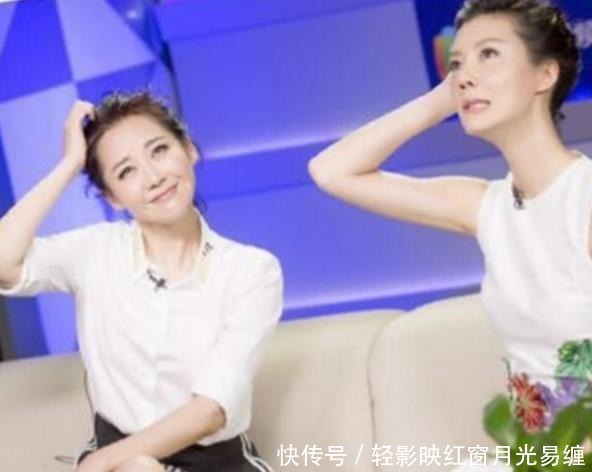 车晓同|48岁许晴和35岁车晓同框卖萌, 大家的注意力却放在许晴脸上