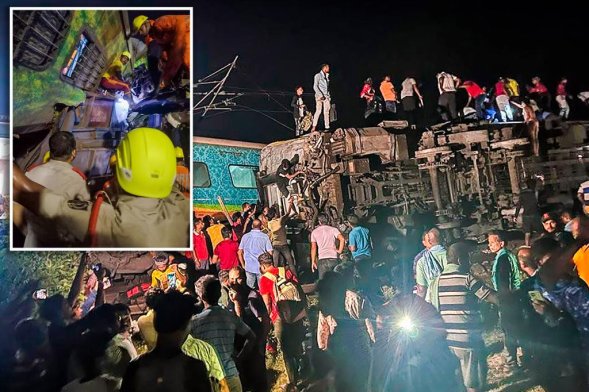 脱轨、相撞、爆炸、坠河……盘点印度近年来8起特大列车事故