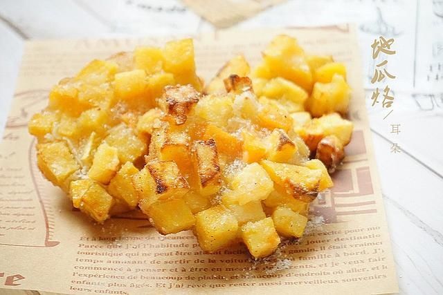 简单|80后儿时小吃地瓜烙,外脆内软香甜入心,3元能做一大盘,特简单