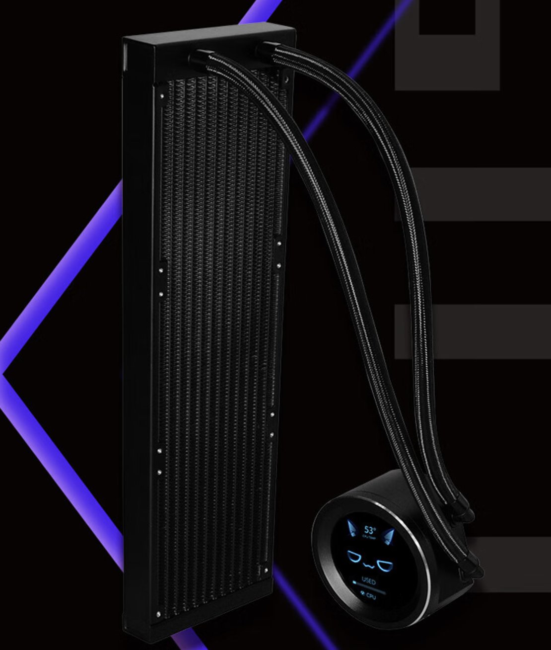 先马推出XW360-PLUS系列一体式水冷散热器：2.8英寸屏幕，699元起
