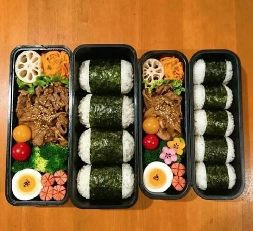 强迫症|日本一对兄妹的便当,吸引3万人围观,强迫症表示看起来好爽